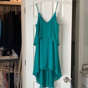 Chiffon, hi-low dress